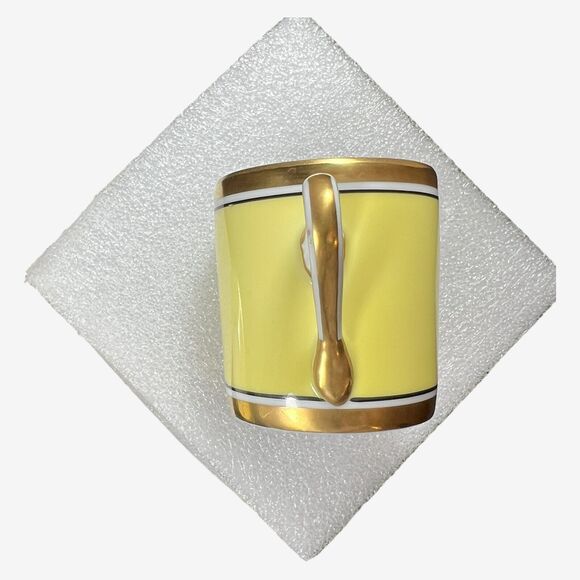 Richard Ginori Contessa Yellow demitasse espresso after dinner cup and saucer - Picture 7 of 8